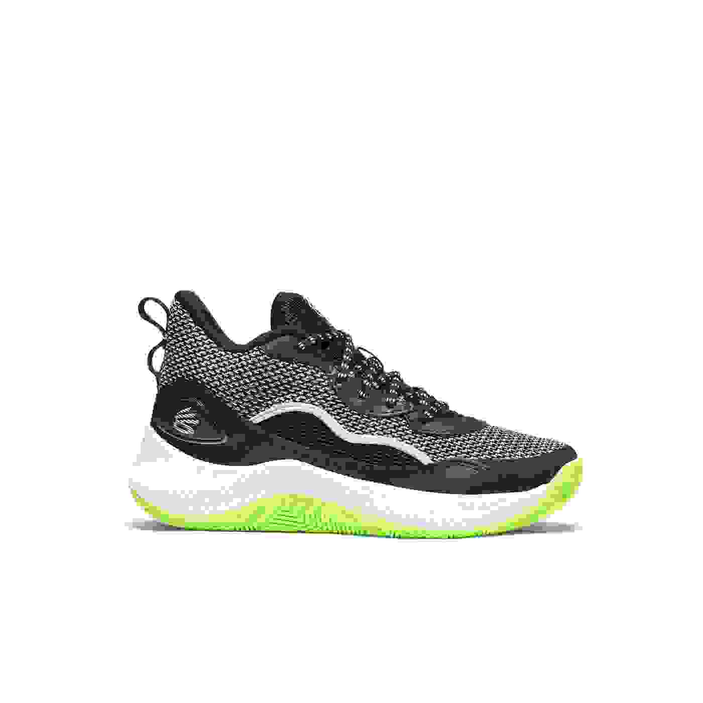 Under Armour Curry 3Z 24 Grade School Boys' "Black/Green/White" Basketball Shoe